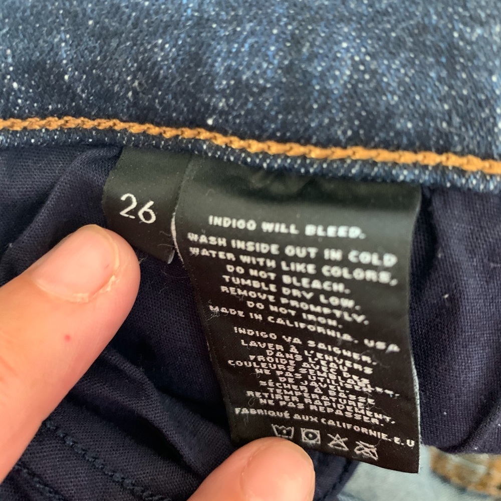 J Brand REVOLVE “Tribute” Distressed Denim Shorts - Picture 6 of 8